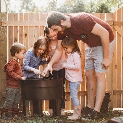 family-with-worm-compost