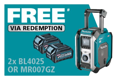 Makita 40V Max Brushless Combo Kit - 6 Piece DK0153G601