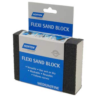 Norton Flexi Sand Block Medium/Fine