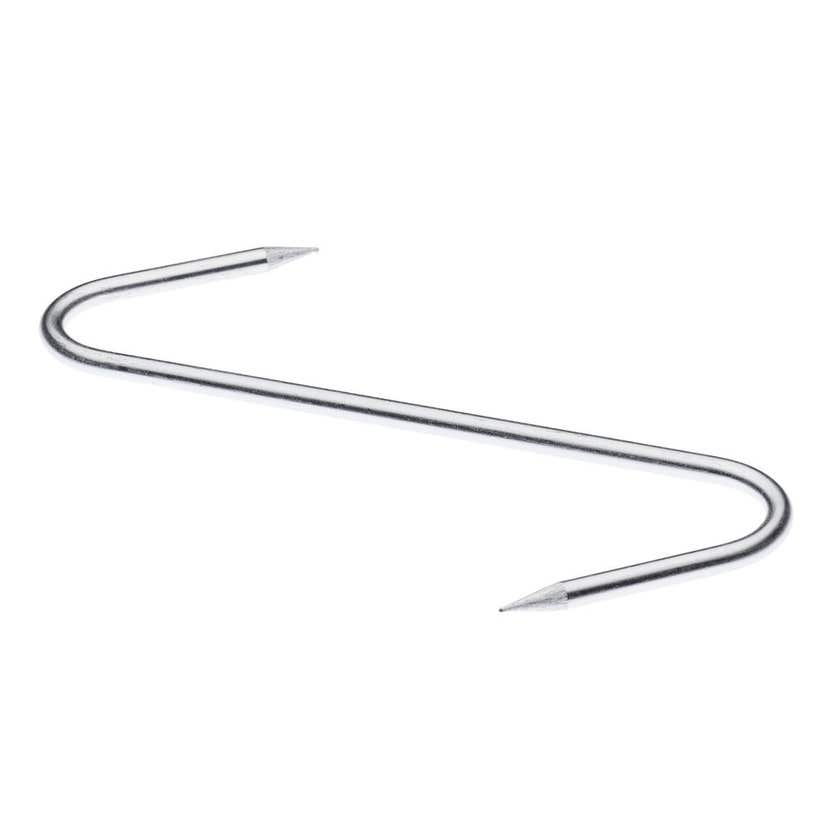 Zenith Meat Hook Zinc Plated Large - 2 Pack