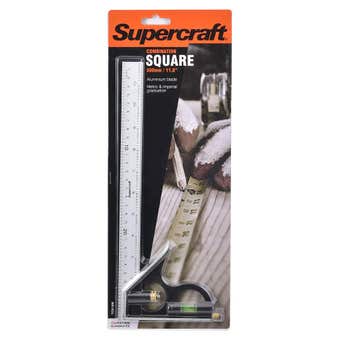 Supercraft Square Combination with Level 300mm