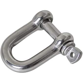 Coolaroo D Shackle Stainless Steel 8mm