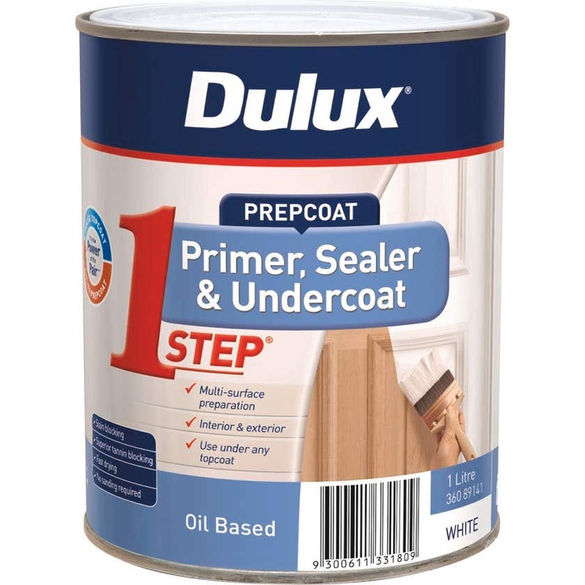 Dulux 1 Step Oilbased Primer Sealer Undercoat 1L