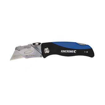 Kincrome Deluxe Folding Utility Knife 160mm