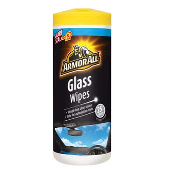 Armor All Glass Wipes - 25 Pack