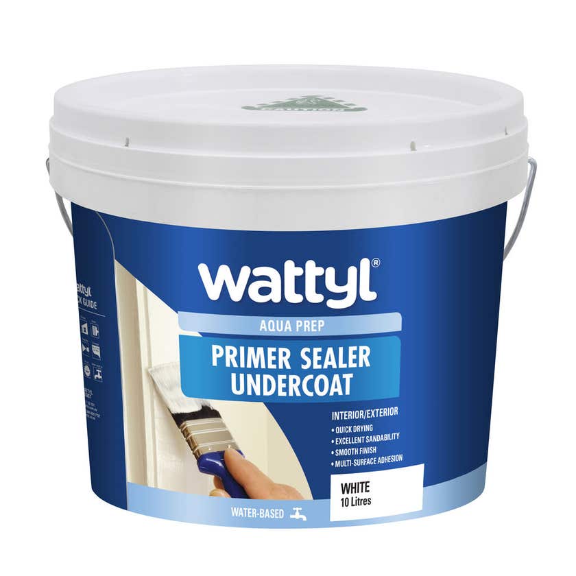 Wattyl Aqua Prep Primer Sealer Undercoat 10L