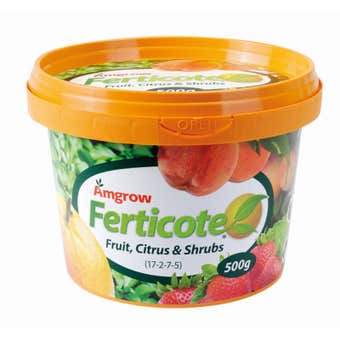 Amgrow Ferticote Fruit/Citrus/Shrub Fertiliser 500g