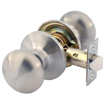 Gainsborough Choice Terrace Knobset Passage Stainless Steel