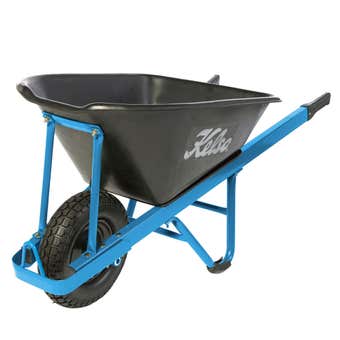 Kelso Heavy Trade Poly Tray Wheelbarrow 100L