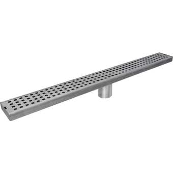 Hayman Stainless Steel Long Drain Cover Square 1200MM