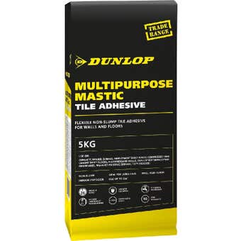 Dunlop Multipurpose Mastic Tile Adhesive 5kg