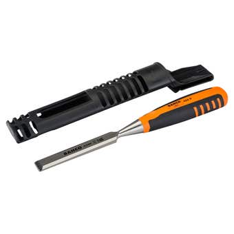 Bahco Woodworking Chisel with Rubberised Handle 32mm