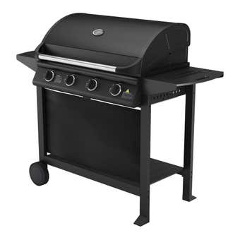 Ozzie 4 Burner Hooded BBQ with Trolley