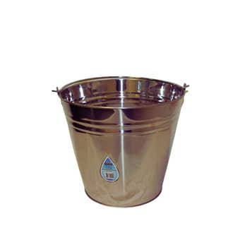Queen Stainless Steel Bucket 15L