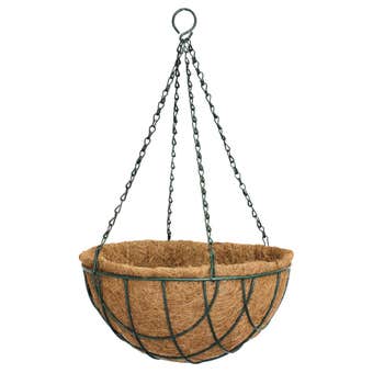 Lattice Wire Hanging Basket 35cm