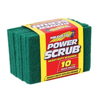 Mr Clean Power Scrub - 10 Pack
