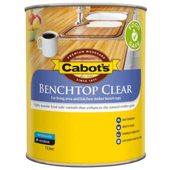 Cabot's Benchtop Clear Satin 1L