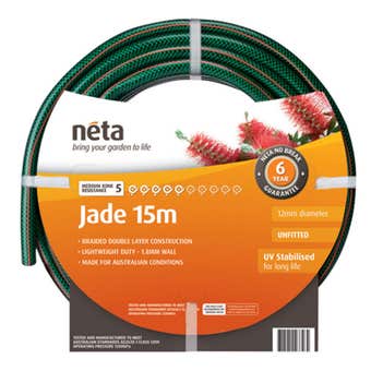 Neta Jade Unfitted Hose 15m x 12mm