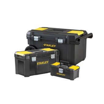 Stanley Essentials Rolling Chest with 2 Toolbox Combo