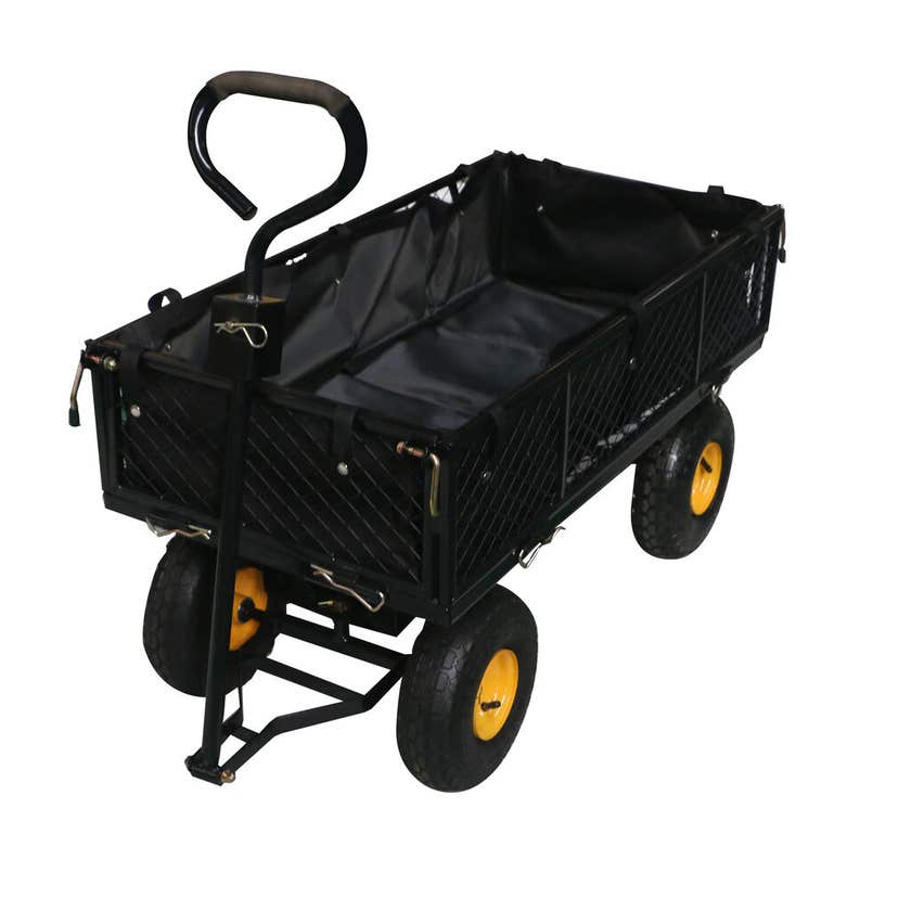 Garden Cart Steel Mesh with Liner 350kg