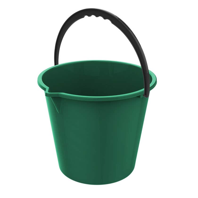 Buy Right Plastic Bucket with Spout Assorted Colours 10L