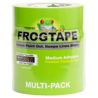 FrogTape Multi-Surface Painter's Tape 48mm x 55m - 3 Pack