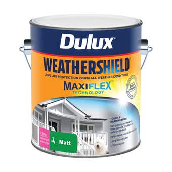 Dulux Weathershield Exterior Matt Extra Bright Base 2L