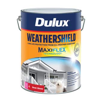 Dulux Weathershield Exterior Semi Gloss Extra Bright Base 10L