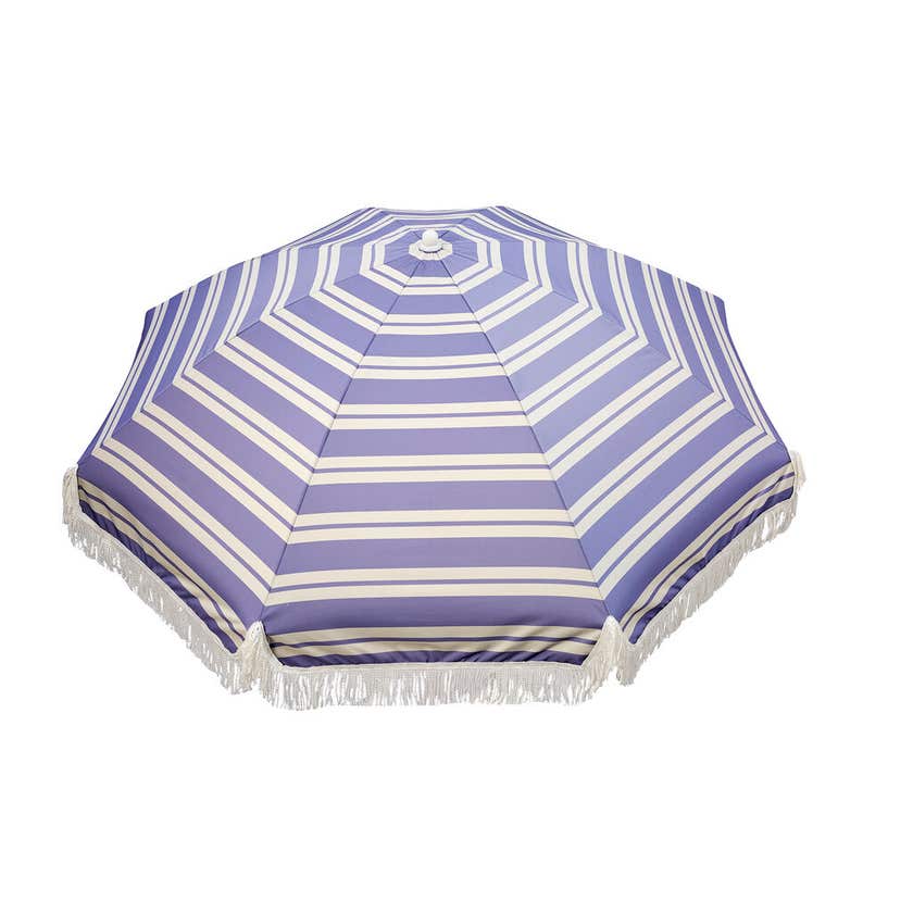 Beach Umbrella with Tassels Assorted Colours 1.8m