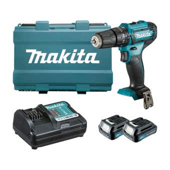 Makita 12V 2 x 1.5Ah Hammer Driver Drill Kit 10mm HP333DWYE