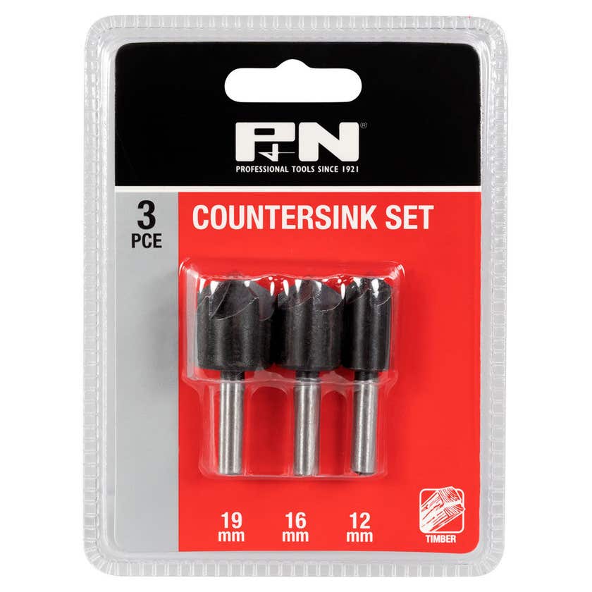 P&N Countersink Set - 3 Piece