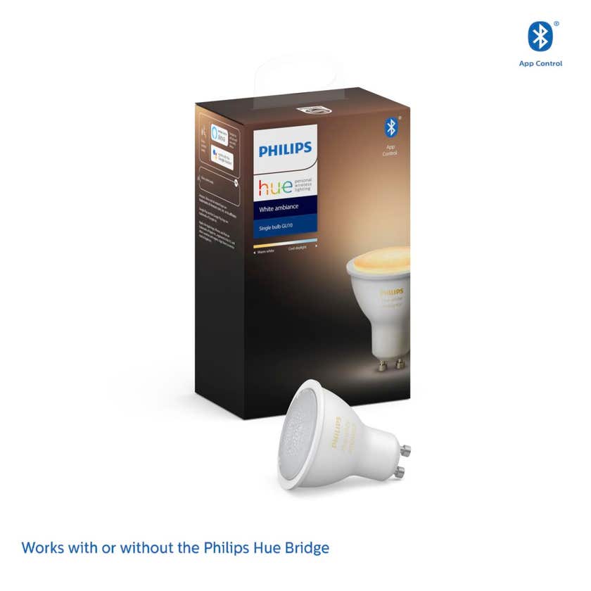 Philips Hue Downlight GU10 5W White Ambiance