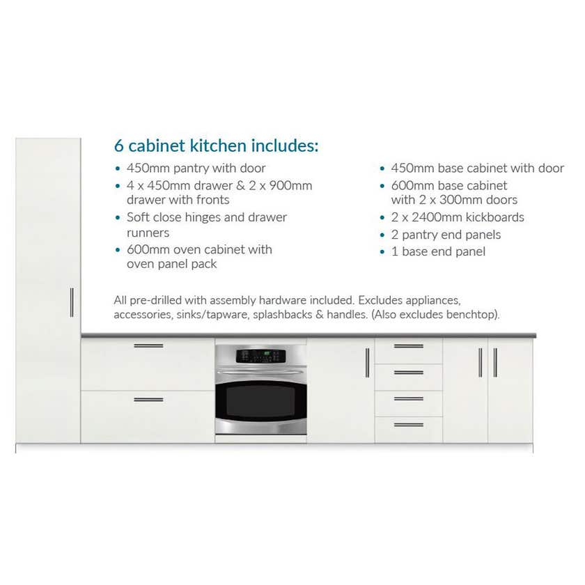 Principal Metro Kitchen 6 Cabinet Design