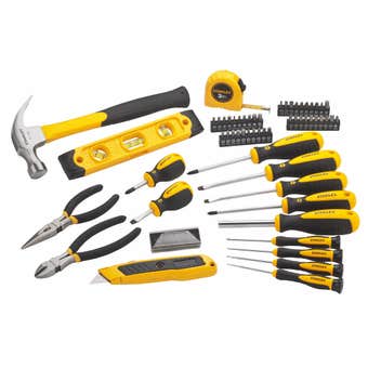 Stanley Tool & Screwdriver Set with Case - 68 Piece