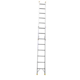 Bailey Pro PUNCHLOCK® 8 Rung Aluminium Extension Ladder 150kg Industrial
