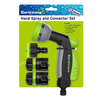 Earthcore Hand Spray And Connector Set 4 Piece 12mm