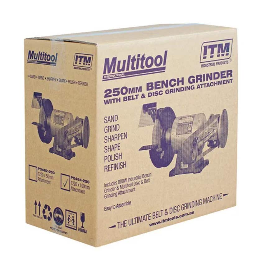 ITM Multitool PO484 Attachment on TM400-250 250mm Bench Grinder
