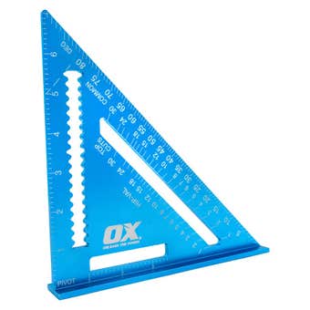 Ox Pro Aluminium Rafter Square Metric 300mm/12"