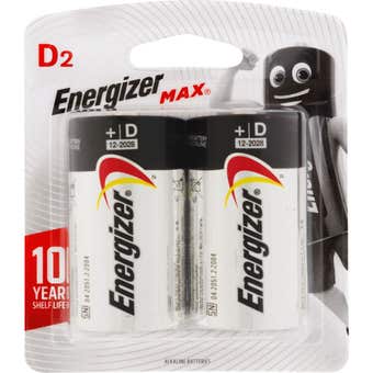 Energizer Max Battery D
