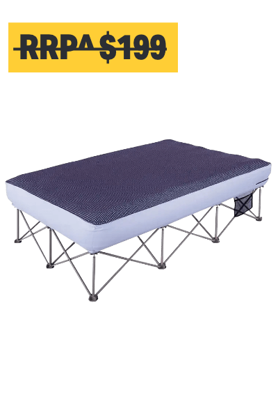 Oztrail anywhere bed queen top