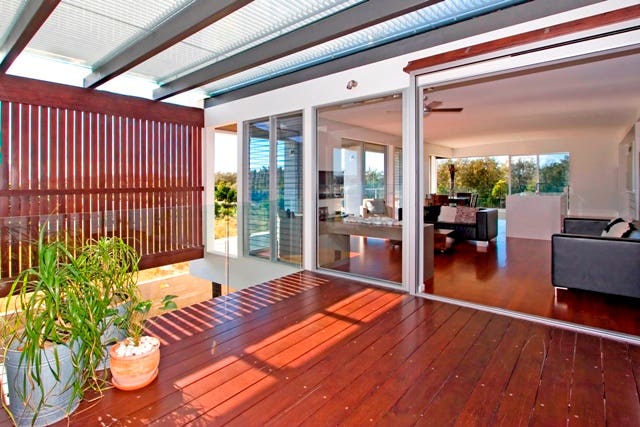 a home made deck