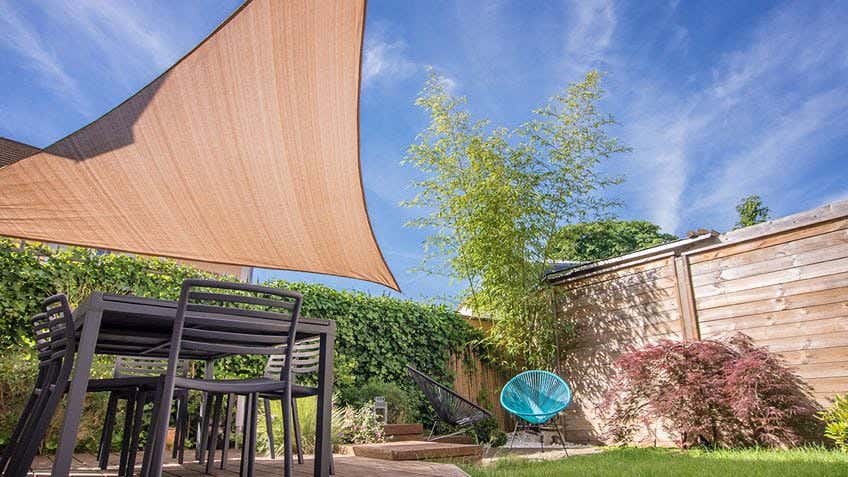 how to create shade for your outdoor area